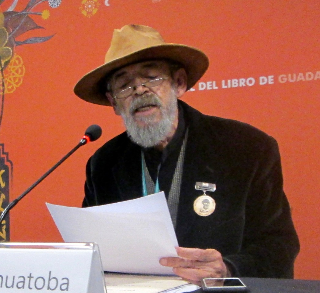 Victor Sahuatoba at 2022 FIL